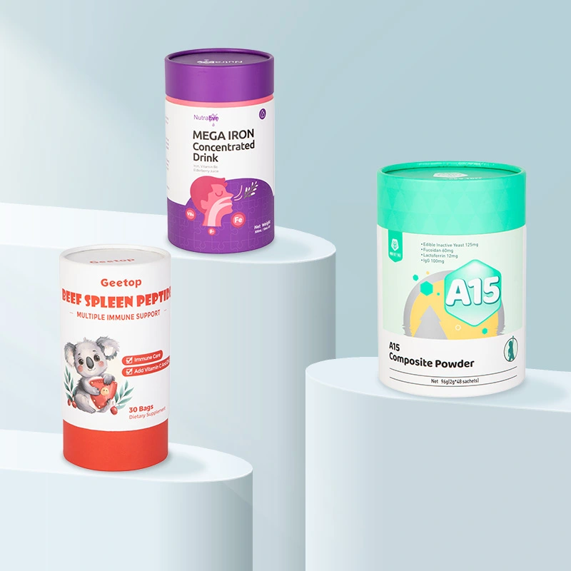 Productos de latas de papel extendidas