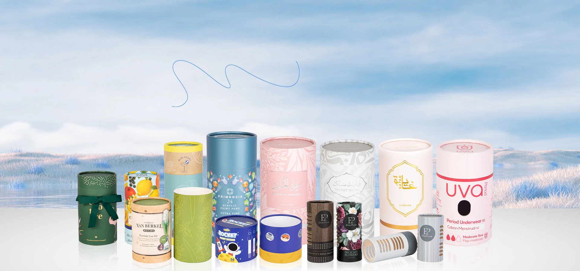 Latas de papel de alto sellado