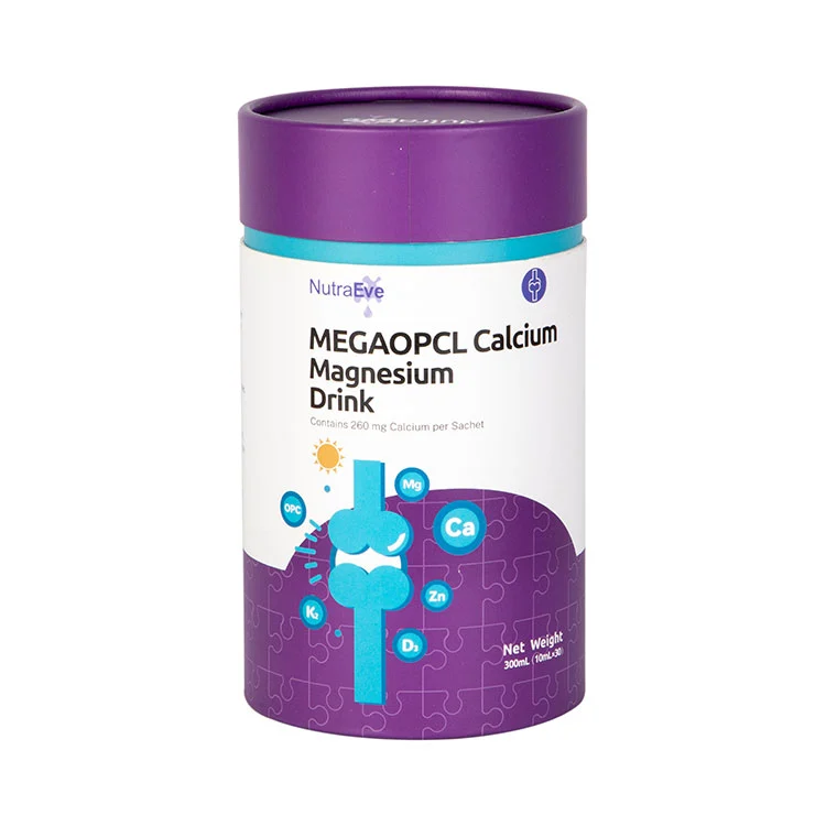 Tubo de papel vitamínico